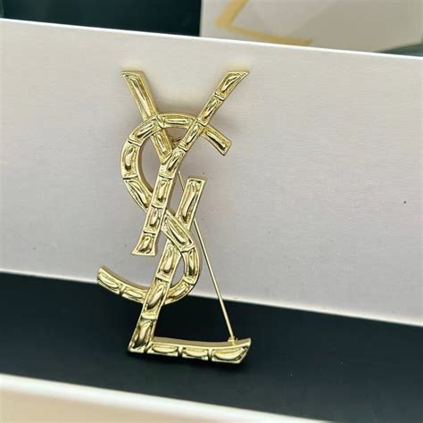 ysl pin brooch replica|ysl inspired brooch.